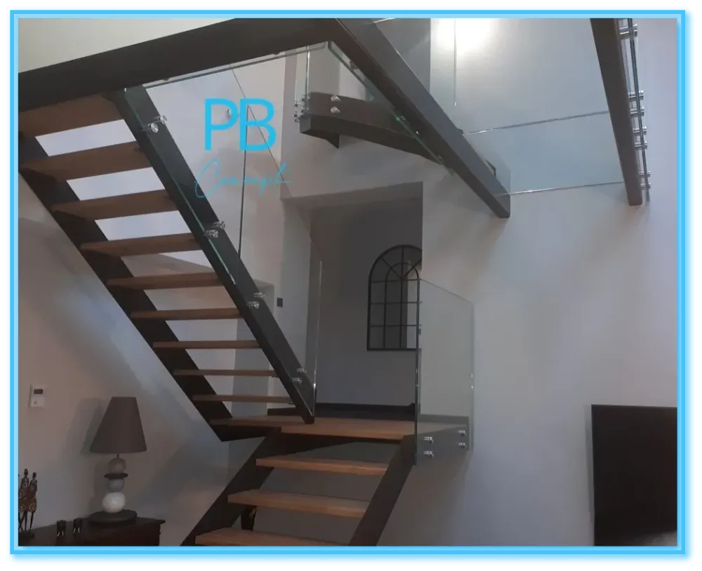 ESCALIER AVEC PALIER