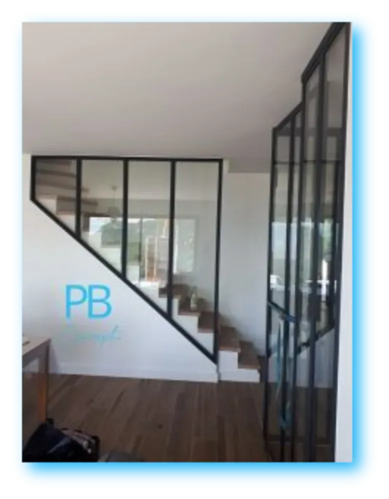 Verrière d'intérieur sur mesure près de Annecy